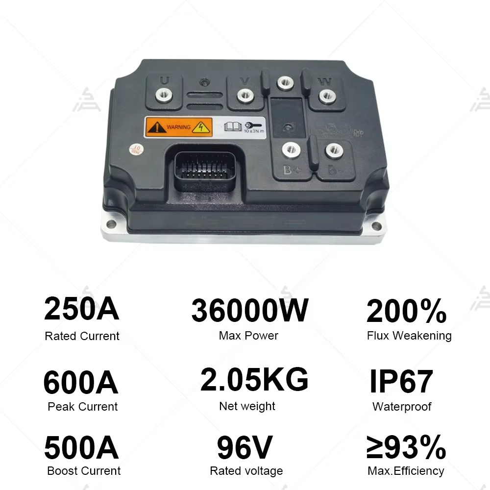 Programmable Bldc Motor Controller 96V - EM260SGTP-CAN-96V High Power BLDC Motor Controller