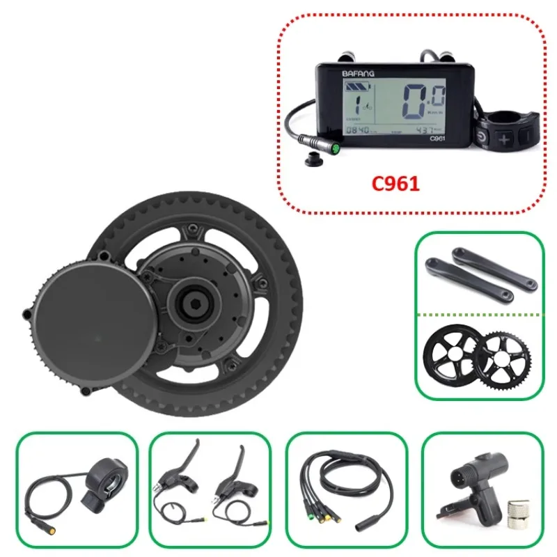 E-Bike Motor G340 Mid Drive Mo - Mid Drive Motor Kit 52V 1000W ulasan dan harga