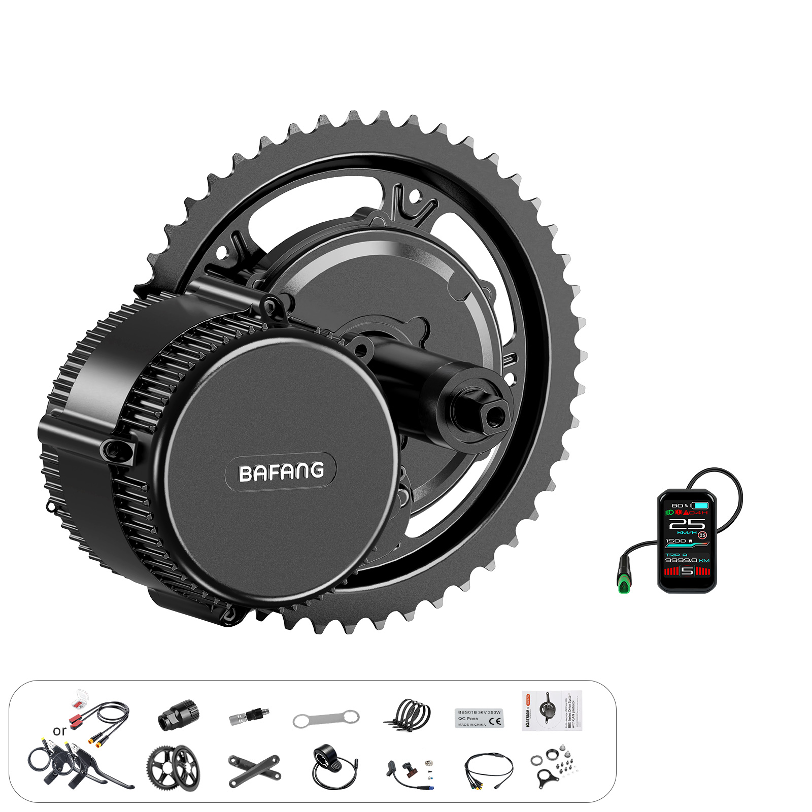 Bafang 750W 48V Mid Drive Moto - Bafang Bbs02B 48V 750W Mid Drive Kit ulasan dan harga