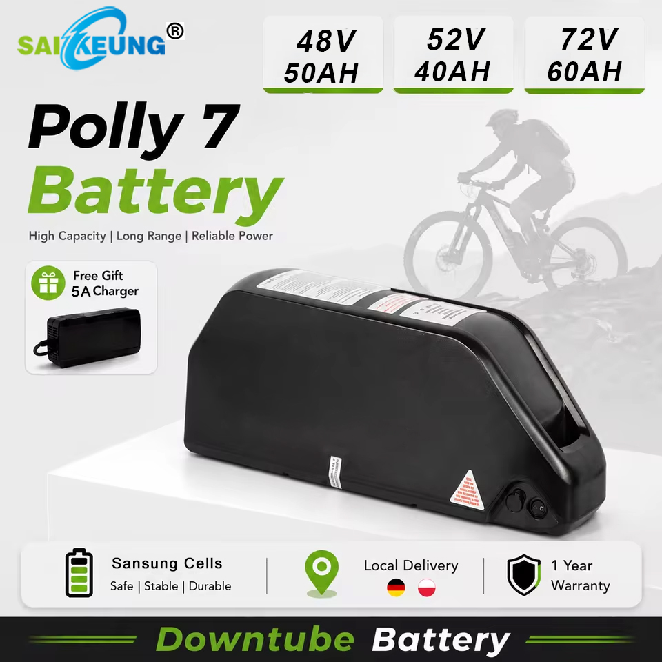 E bike cham-rider 36v 48v 52v  - Electric Bicycle Battery 72V 30Ah ulasan dan harga