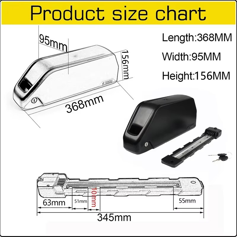 E bike cham-rider 36v 48v 52v  - Electric Bicycle Battery 72V 30Ah ulasan dan harga